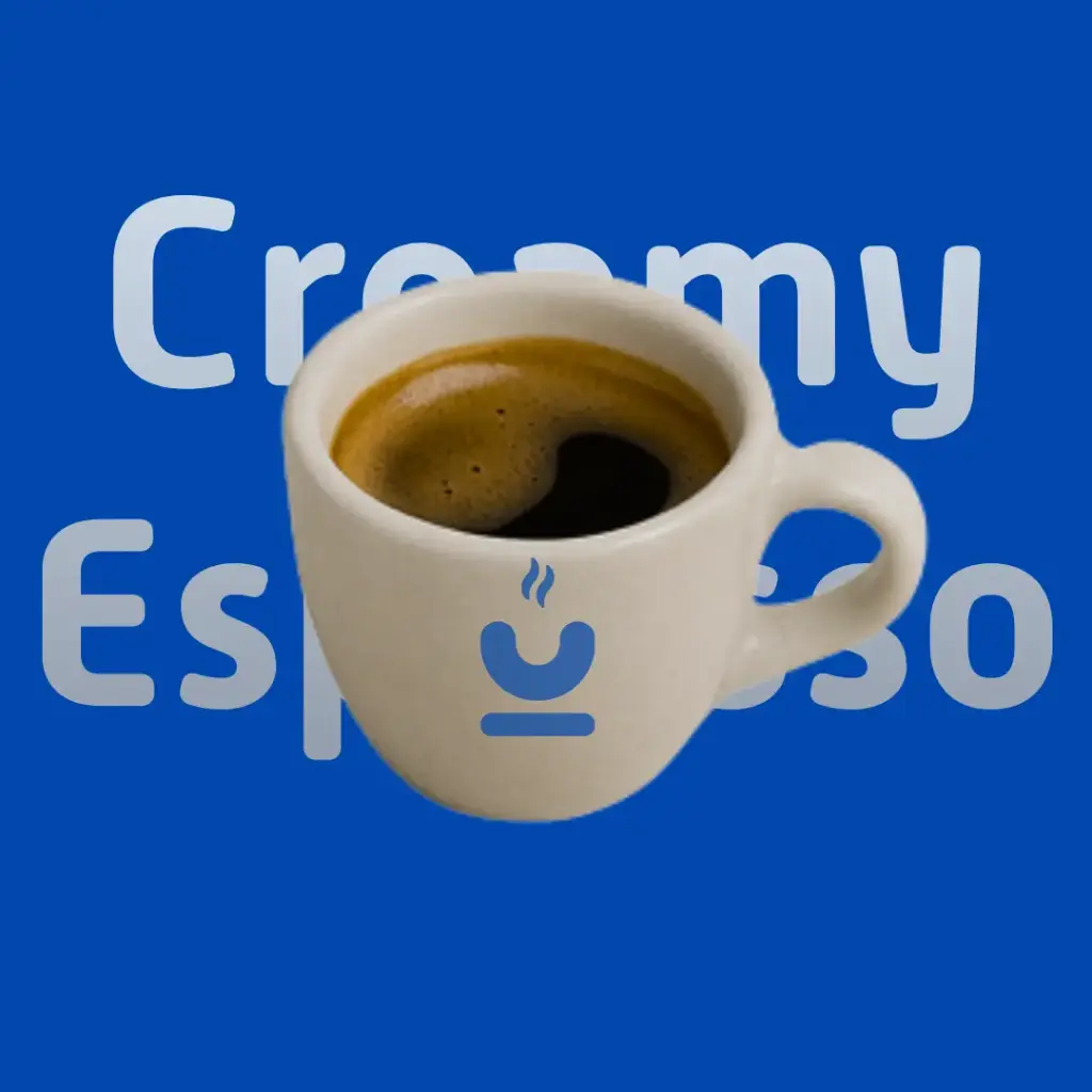 اسبرسو مع مبيض (Cartoon, No sugar)